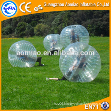 Outdoor belly bumper ball for adults plastic bubble ball for sale